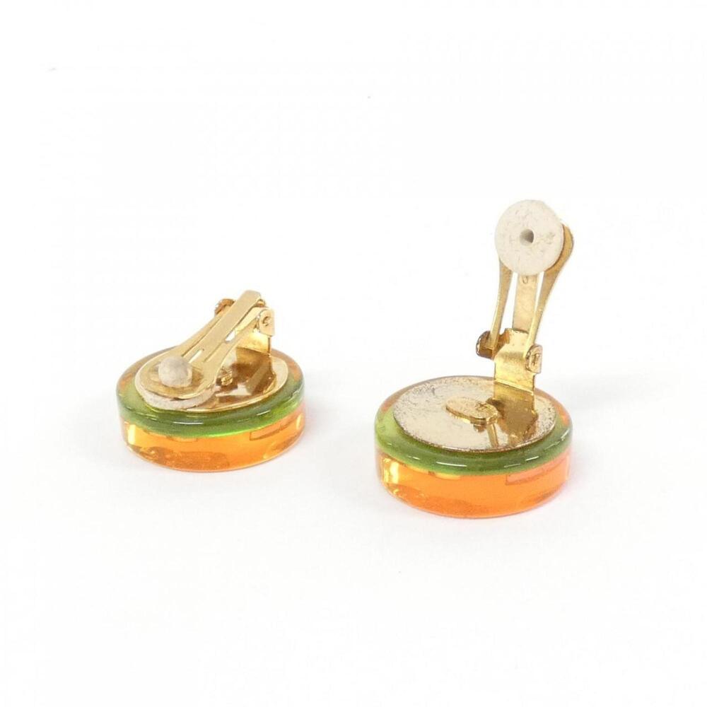 CHANEL Authentic Orange Earrings - Picture 4 of 4